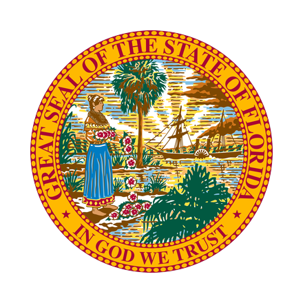 Great Seal of the State of Florida — licensed Florida air conditioning contractor